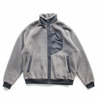 Sweat-shirt décontracté pour homme, automne-hiver, chaud, en polaire double face, col montant épais avec fermeture éclair