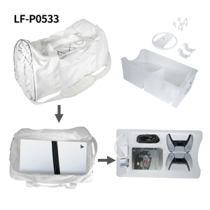 Bolsa de Viaje para <span class=keywords><strong>PS5</strong></span> <span class=keywords><strong>Pro</strong></span>/<span class=keywords><strong>PS5</strong></span> Slim, <span class=keywords><strong>Precio</strong></span> al por Mayor, Gran Capacidad, Estuche de Almacenamiento, Fabricante, Bolsa de Transporte Impermeable - Product Image 2