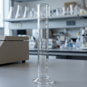 Cylindre de mesure de pluie en verre borosilicate de qualité supérieure, marque BALAJI INDIA(BI), garantie de 3 ans, fabriqué en Inde. - Product Image 3