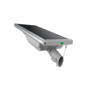 6500K סופר בהיר 100W פאנל משולב LED שמש פנס רחוב חיסכון באנרגיה יעילות גבוהה עמיד למים IP66 רחוב רחוב