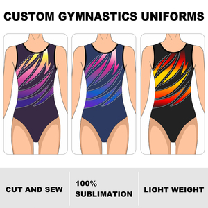 Tùy Chỉnh Cô Gái Dành Cho Người Lớn Thể Thao Bodycon Thể Dục Đào Tạo Rhinestone Bodycon Đào Tạo Cạnh Tranh Phù Hợp Với - Product Image 2