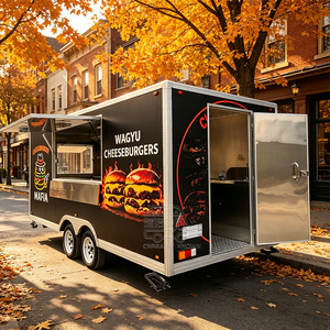Remorque alimentaire professionnelle pour tacos, camion de café en acier inoxydable, remorque de service alimentaire homologuée DOT - Product Image 3