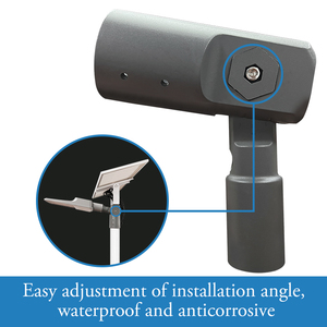 Ngoài trời IP65 không thấm nước 60 wát LED năng lượng mặt trời ánh sáng đường phố với điều khiển từ xa - Product Image 5