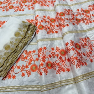 <span class=keywords><strong>Tissu</strong></span> de dentelle africaine fantaisie en gros à prix abordable, nouveaux designs pour mariage, vendu par ensemble et couleur - Product Image 6