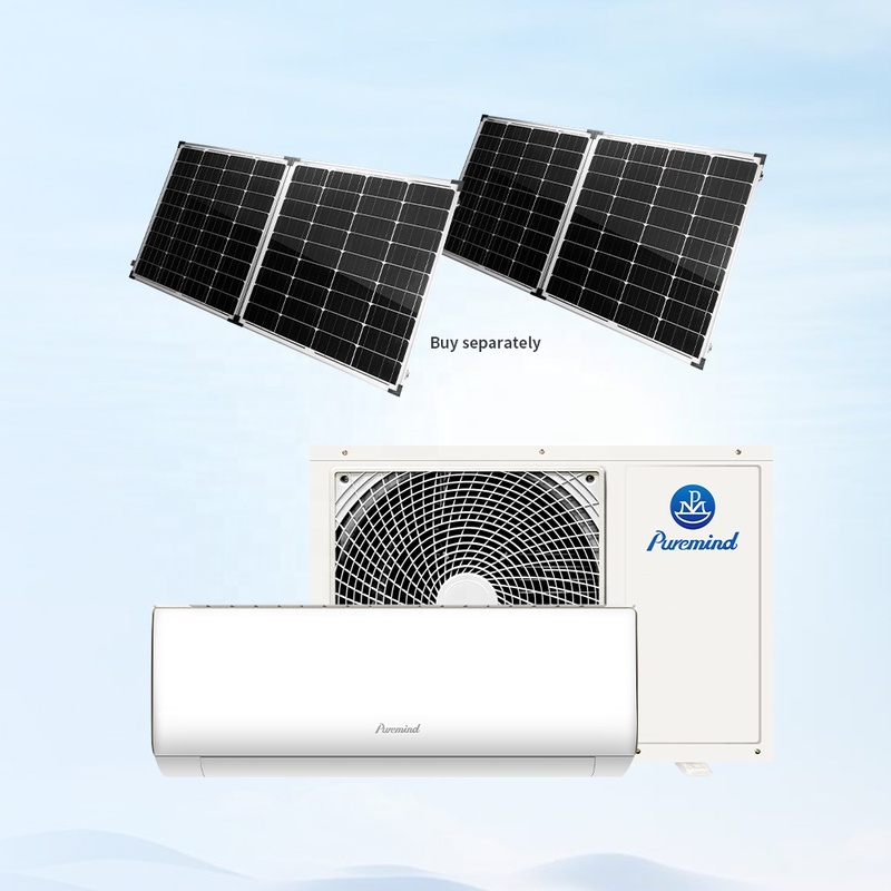 Puremind 12000Btu Solar AC DC Hybrid