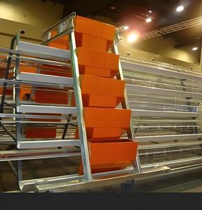 Nuevas jaulas <span class=keywords><strong>de</strong></span> pollo con batería automática <span class=keywords><strong>para</strong></span> capas <span class=keywords><strong>de</strong></span> aves <span class=keywords><strong>de</strong></span> corral Acero galvanizado tipo A Capacidad <span class=keywords><strong>de</strong></span> pollo 200 - Product Image 4