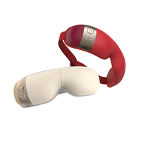 Masseur oculaire électrique avec chaleur, pression d'air et musique pour soulager la fatigue oculaire, aide au sommeil, appareil de soin des yeux portable