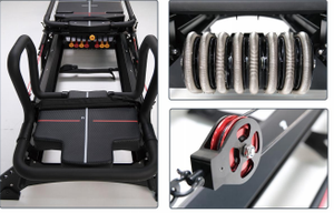 Máquina de <span class=keywords><strong>Pilates</strong></span> Reformer de Aluminio Avanzada para Gimnasios Comerciales y Estudios de Fitness en Casa - Product Image 4