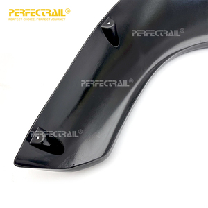 PERFECTRAIL 4x4 Offroad Auto Parts Juego de arco de rueda negro brillante para <span class=keywords><strong>Land</strong></span> <span class=keywords><strong>Rover</strong></span> <span class=keywords><strong>Defender</strong></span> 90 110 <span class=keywords><strong>130</strong></span> 1983-2016 - Product Image 5