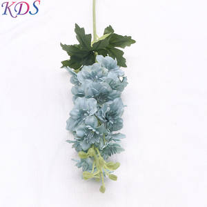 Plantes artificielles en Latex, 10 pièces, fausses glycines, violets, pour décor de mariage, pour la maison - Product Image 3