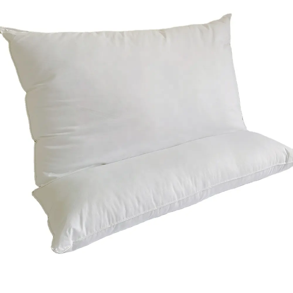 Cuscini da letto per la collezione dell'hotel con cuscino in cotone regolabile 2 in 1 per dormire