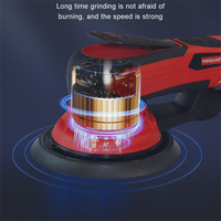 Lijadora orbital aleatoria OEM mini de 5 mm para madera, suelo y paneles de yeso, sin escobillas, de velocidad variable, para acabado de esquinas y automóviles