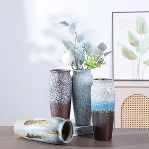 Nordic Vintage Style Ceramic Vase With Hydroponic Function for Living Room Dried Fresh <b>Flower</b> <b>Display</b> Home Decor - Product Image 1
