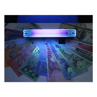 Détecteur de billets UV portable avec écran LCD - Détecte les billets de banque contrefaits en polymère et en papier - 600 billets/minute - Batterie lithium-ion