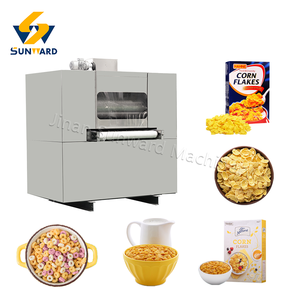 Machine automatique d'équipement de machine de flocon de céréales de riz de petit déjeuner fabricant d'extrudeuse de corn flakes fabricant - Product Image 3