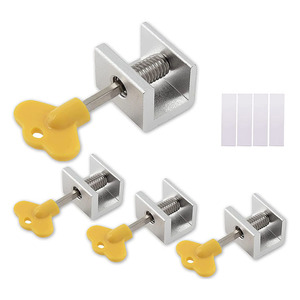 Blocca Finestre Regolabile in Acciaio Inox a Prova di Bambino, Orizzontale e Verticale, per Sicurezza Domestica - Product Image 1