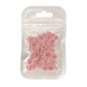 Decoraciones de Uñas 3D de Resina con Forma de Rosa, Tamaños Variados, Parte Posterior Plana, Brillantes, Accesorios para Manicura, Caja Organizadora - Product Image 4