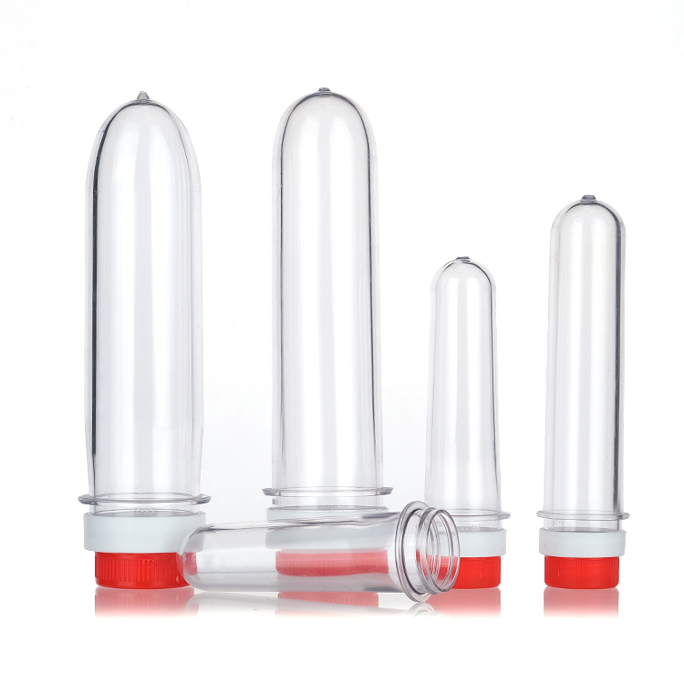 100% новый материал 28 мм 33 г красочная пластиковая Преформа для домашних животных с крышкой