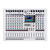 Console de mixage audio professionnelle 12 canaux avec effets numériques 99DSP, lecteur MP3 grand écran, mixeur USB pour DJ, scène et diffusion en direct