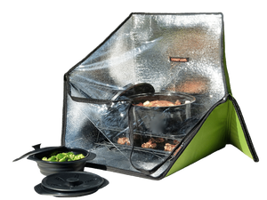 <span class=keywords><strong>Four</strong></span> <span class=keywords><strong>solaire</strong></span> portable en panneau rigide vert avec plage de <span class=keywords><strong>température</strong></span> de 60 à 90 degrés pour le camping et les voyages en plein air - Product Image 2