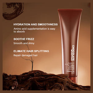 Etiqueta privada Esencia de plantas orgánicas Manteca de cacao Hidratante para el cabello Control de aceite Champú y <span class=keywords><strong>acondicionador</strong></span> - Product Image 6