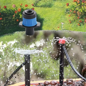 Adjustable <strong>Micro</strong> Turbo <strong>Sprinkler</strong> on Stake 360 Gear Drive Line Refraction Water Misting Spray Nozzle for Drip <strong>Irrigation</strong> System - Product Image 2