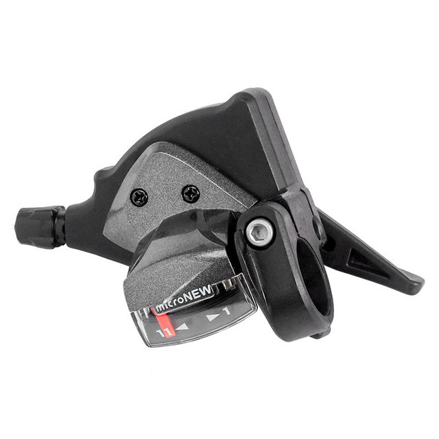 MicroNEW 24/ 27-Speed Micro-Turn Mountain Bike Front Derailleur Alloy Variable Speed Finger Dial 8S 9S Split Bicycle Shifter