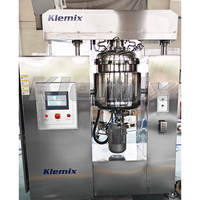 Machine à émulsionner les lotions corporelles, mélangeur sous vide 1000L 30KW, émulsifiant turbo pour crèmes cosmétiques