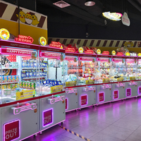 Machine à griffes commerciale personnalisée pour animaux en peluche, jeu d'arcade à monnayeur, avec prix et jouets en peluche