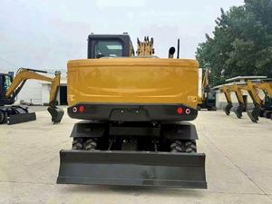 Excavatrice sur roues XE105WG 10 tonnes, pelle hydraulique mobile, vitesse élevée 30 km/h, moteur Yuchai fiable, machine de construction prête à l'emploi - Product Image 6