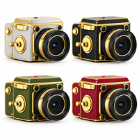 Kamera Digital Retro M31 64MP Video 4K Zoom Digital 16X Layar IPS 2.0 Inci Tekstur Kulit Vintage
