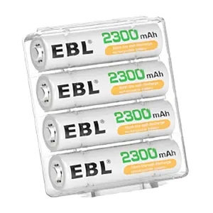 EBL 2300 mAh NI-MH Typ 1,2 V AA Größe wiederaufladbare wiederaufladbare Nimh-Batterie