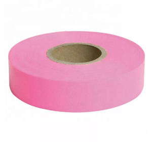 UV Fade Less Multiply colors Non-Adhesive Fluorescence Orange Forestry <strong>Flagging</strong> Tape Surveyor Marking Tape <strong>Construction</strong> Working - Product Image 6