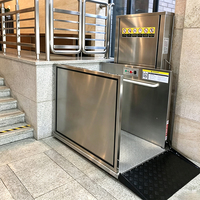 Ascenseur hydraulique pour maison certifié CE, 250 kg, 3 m, pour application en villa