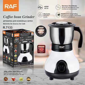 Moulin à café électrique domestique RAF R.7133, <span class=keywords><strong>machine</strong></span> multifonctionnelle pour moudre les épices, les noix et les céréales, pour un usage domestique - Product Image 2