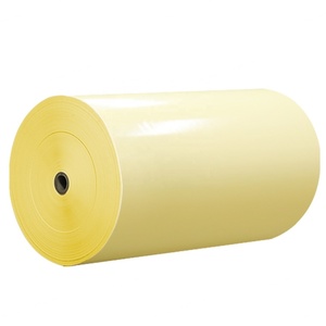 Papier siliconé brillant couché d'un côté, prix usine, en glassine bleue/jaune/blanche pour autocollants - Product Image 2
