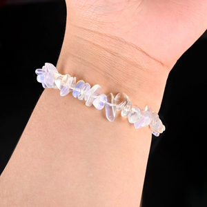 Bracelet en éclats de cristal naturel poli, fait main, tendance, de haute qualité, pour la décoration intérieure (vente en gros) - Product Image 5