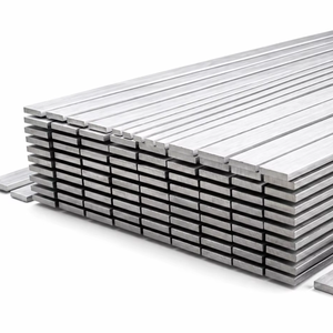 Heavy Duty Steel Flat Bars Long Metal <b>Strips</b> for Construction Fabrication and Welding - Product Image 1