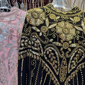 Vestido de Noche Largo y Elegante con Bordado y Pedrería, Estilo Holgado, para Novia Musulmana, Traje para Ceremonia de Boda, Jalabiya, Caftán - Product Image 4