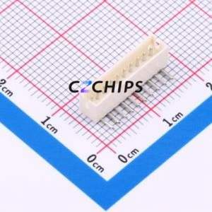 BX-ZH1.5-10PWZ Wire-to-Board Pin Header Bent Lead Through Hole,P=1.5mm Connector 1x10P 1.5mm Right Angle Insert ZH - Product Image 1