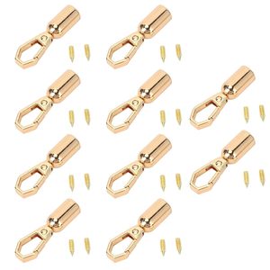 WALFRONT Zinc Alloy <b>Snap</b> <b>Hook</b> Sets With Bell End And Screws For Craft Keychain Bag Shoe Decoration Durable DIY Hardware Accessor - Product Image 5