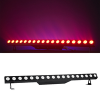 Barre lumineuse LED matricielle RGBW 100W 18PCS 8W pour la décoration de scène