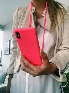 Sangle <span class=keywords><strong>Cordon</strong></span> Chaîne Téléphone Bande Collier Lanière Liquide Silicone Téléphone Cas pour <span class=keywords><strong>iPhone</strong></span> <span class=keywords><strong>12</strong></span> 11 <span class=keywords><strong>Pro</strong></span> XS <span class=keywords><strong>Max</strong></span> XR 7 8Plus Accrocher Carry Cover - Product Image 5