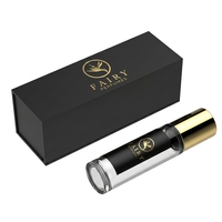 Flacon pulvérisateur de parfum rechargeable de poche en verre sérigraphié de 5/10/15 ml avec bouchon à vis et logo personnalisé