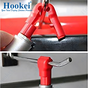 Cerradura Antirrobo Hookie Stop Lock para Tiendas, Soporte de Gancho Metálico, Personalizable con Varias Especificaciones - Product Image 5