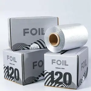 Aluminium foil 500 lembar pop up foil warna untuk rambut