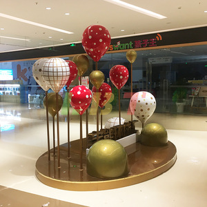 Libit Stainless Steel Sculpture Abstract Geometric <b>Balloon</b> Art Indoor Mall Decoration Hallway <b>Customization</b> - Product Image 2