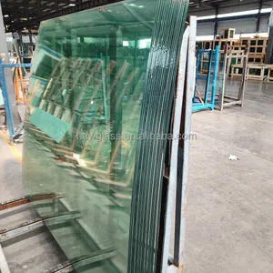 Glass Laminated Glass 8mm 10mm 12mm Curve Tempered Glass Curved Tempered Laminated Glass