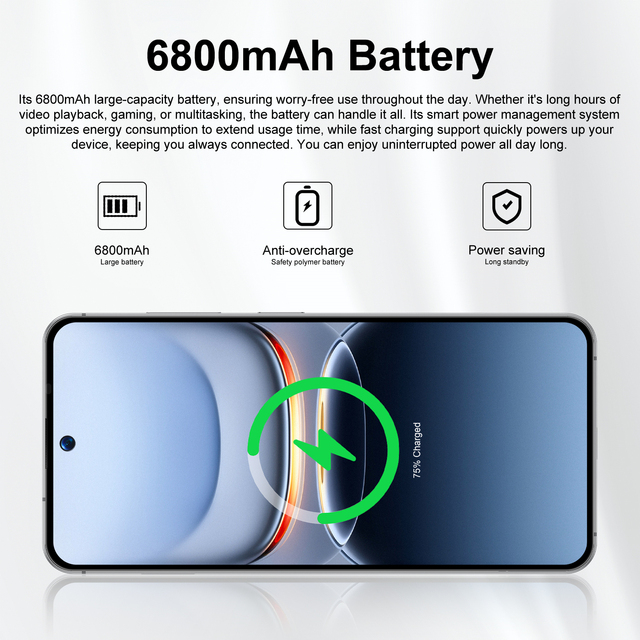 High Quality Camera SPARK40 7.3 Inch and 7.5inch New 5g Mobile With Dual Sim Cards