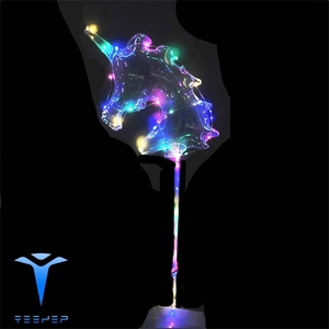 Lámina Transparente Luminosa con Patrón de Animales de Dibujos Animados 3D para Globo Led y Bola <span class=keywords><strong>Bobo</strong></span> - Product Image 2